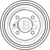 A.B.S. 2706-S Барабан гальмівний