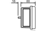 Elparts 83830013 Lamp assy rear
