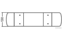 Elparts 83830371 Lamp assy rear