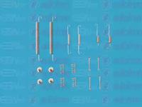 Autofren D3927A Комплект пружинок барабанних гальм