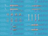 Autofren D3968A Монтажний комплект гальмівних колодок