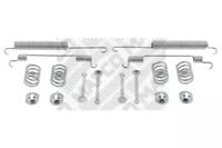 Mapco 9706 Монтажний комплект гальмівних колодок