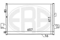ERA (Messmer) 667114 Радіатор охолодження двигуна ERA (Messmer) 667114 Радіатор охолодження двигуна