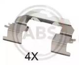 A.B.S. 1859Q Монтажний комплект гальмівних колодок A.B.S. 1859Q Монтажний комплект гальмівних колодок
