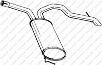 Bosal 281-877 Глушник вихлопних газів кінцевий