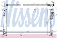Nissens 630709 Радіатор охолодження двигуна Nissens 630709 Радіатор охолодження двигуна
