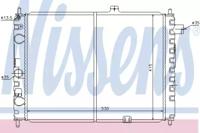 Nissens 63170 Радіатор охолодження двигуна Nissens 63170 Радіатор охолодження двигуна