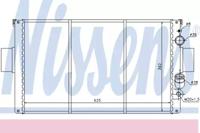 Nissens 63328 Радіатор охолодження двигуна Nissens 63328 Радіатор охолодження двигуна