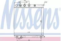 Nissens 636002 Радиатор охлаждения двигателя