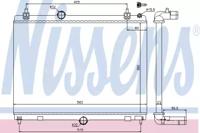 Nissens 636009 Радіатор Nissens 636009 Радіатор