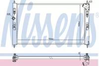 Nissens 636034 Радіатор охолодження двигуна Nissens 636034 Радіатор охолодження двигуна