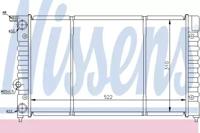 Nissens 63994 Радіатор охолодження двигуна