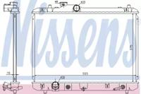 Nissens 641755 Радіатор охолодження двигуна Nissens 641755 Радіатор охолодження двигуна