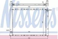 Nissens 64307 Радіатор охолодження двигуна Nissens 64307 Радіатор охолодження двигуна