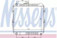 Nissens 64613 Радіатор охолодження двигуна