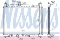 Nissens 64801 Радіатор охолодження двигуна
