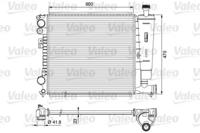 Valeo 231165 Радіатор охолодження двигуна