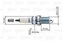 Valeo 246871 Spark plug