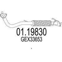 MTS 01.19830 Випускна труба відпрацьованих газів