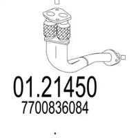 MTS 01.21450 Выпускная труба отработанных газов