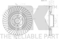 NK 2047125 Диск гальмівний