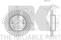 NK 205703 Диск гальмівний