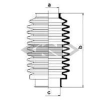 GKN-Spidan 83586 Пыльник рулевой рейки GKN-Spidan 83586 Пыльник рулевой рейки