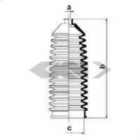 GKN-Spidan 83721 Пильник рульової рейки GKN-Spidan 83721 Пильник рульової рейки