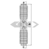 GKN-Spidan 83591 Пильник рульової рейки