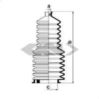 GKN-Spidan 83616 Пильник рульової рейки