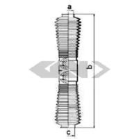 GKN-Spidan 83650 Пильник рульової рейки GKN-Spidan 83650 Пильник рульової рейки