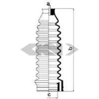 GKN-Spidan 83653 Пильник рульової рейки