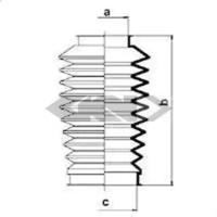 GKN-Spidan 83654 Пильник рульової рейки GKN-Spidan 83654 Пильник рульової рейки