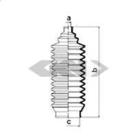 GKN-Spidan 83692 Пильник рульової рейки