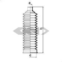 GKN-Spidan 83726 Пыльник рулевой рейки