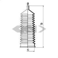 GKN-Spidan 83727 Пильник рульової рейки