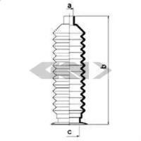 GKN-Spidan 83738 Пильник рульової рейки GKN-Spidan 83738 Пильник рульової рейки