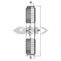 GKN-Spidan 83741 Пыльник рулевой рейки GKN-Spidan 83741 Пыльник рулевой рейки