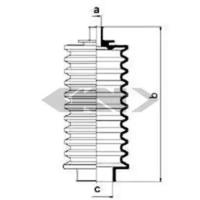 GKN-Spidan 83766 Пильник рульової рейки GKN-Spidan 83766 Пильник рульової рейки