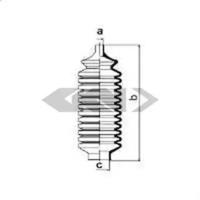 GKN-Spidan 83784 Пыльник рулевой рейки