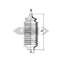 GKN-Spidan 83785 Пильник рульової рейки