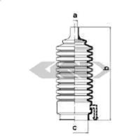 GKN-Spidan 83786 Пыльник рулевой рейки