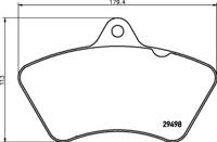 Textar 2949802 Колодки гальмівні