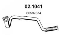 Asso 02.1041 Выпускная труба отработанных газов Asso 02.1041 Выпускная труба отработанных газов