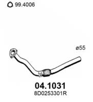 Asso 04.1031 Exhaust pipe