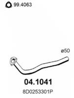 Asso 04.1041 Exhaust pipe
