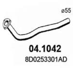 Asso 04.1042 Exhaust pipe