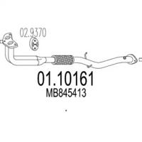 MTS 01.10161 Выпускная труба отработанных газов