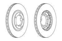 Jurid 561580J Диск гальмівний