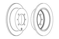 Jurid 562018JC Диск гальмівний Jurid 562018JC Диск гальмівний